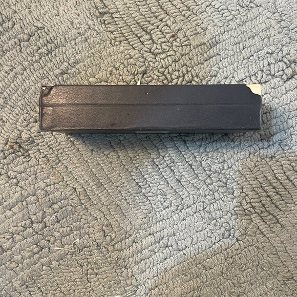 Vintage Pierre Cardin Pen and Pencil Set Black and Silver Tone with rubber grip - Picture 4 of 7